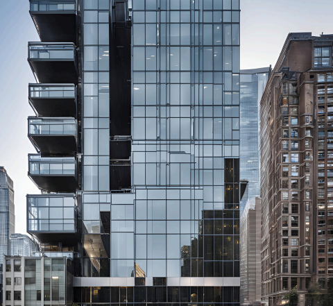 High Rise Curtain Wall - Elite Aluminium Excellence